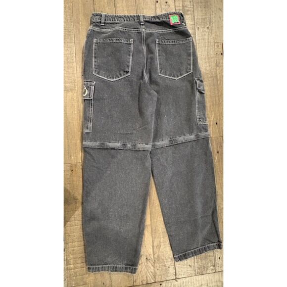 Empyre Jeans Ladies 10, Sk8ter, Street, Convertible, Wide Leg, Vintage Look - Picture 2 of 7